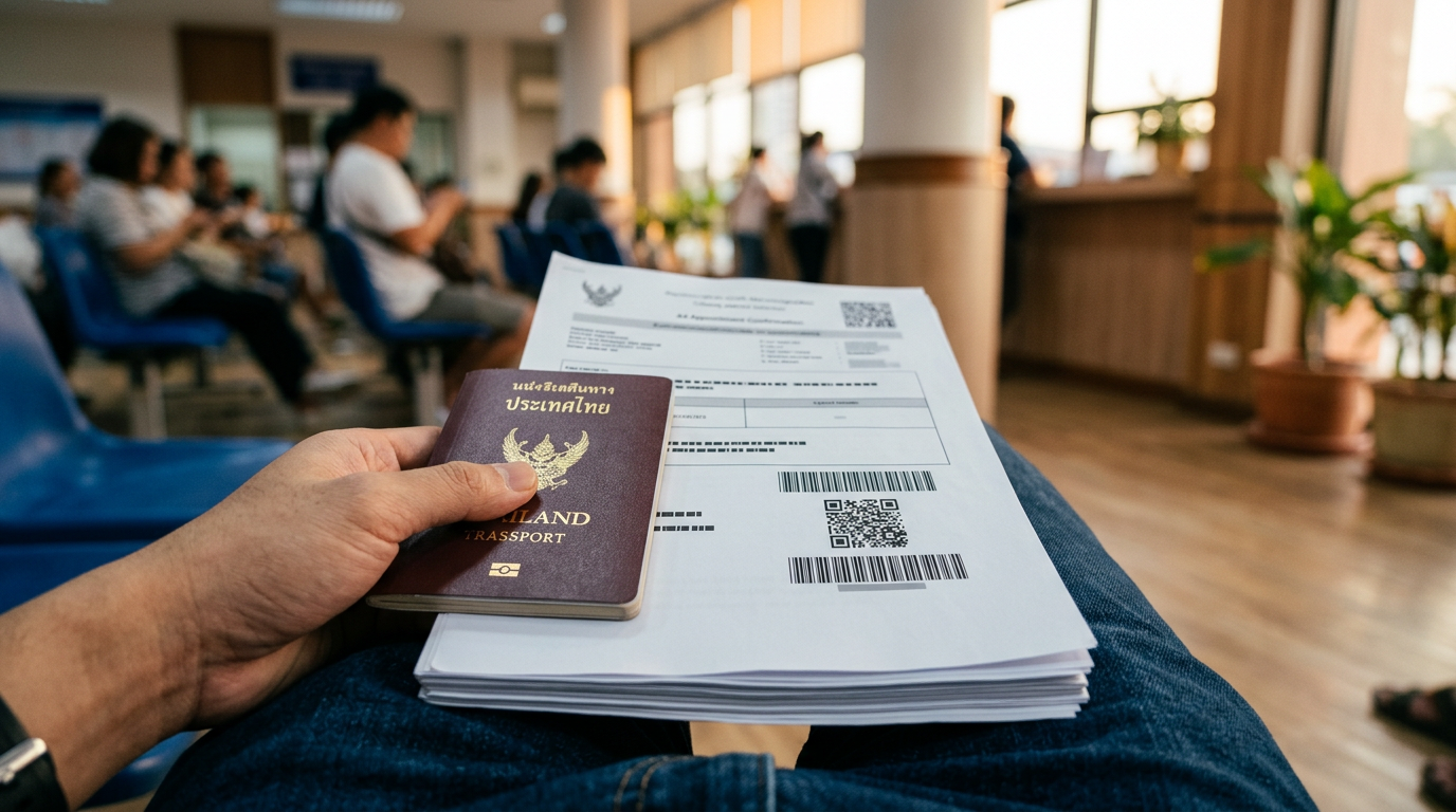 Thailand’s ‘Visa Extension Appointment’ (Queue Booking) i…